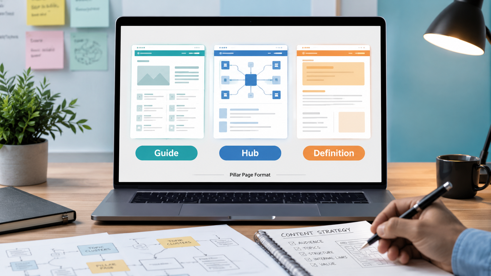 Guide, Hub, or Definition: Choosing the Right Pillar Page Format