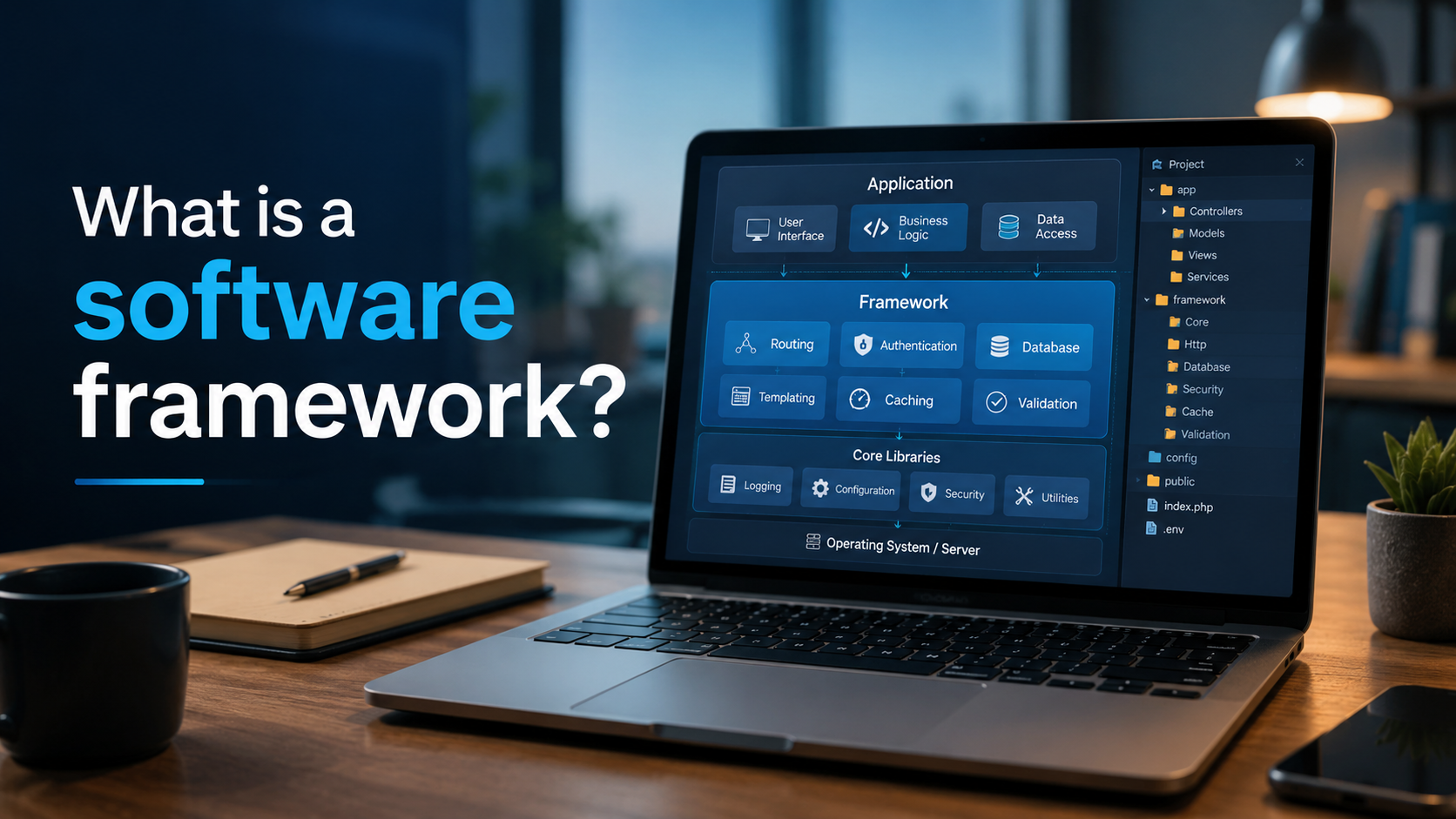 What is a software framework?