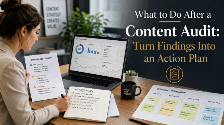 What to Do After a Content Audit: Turn Findings Into an Action Plan