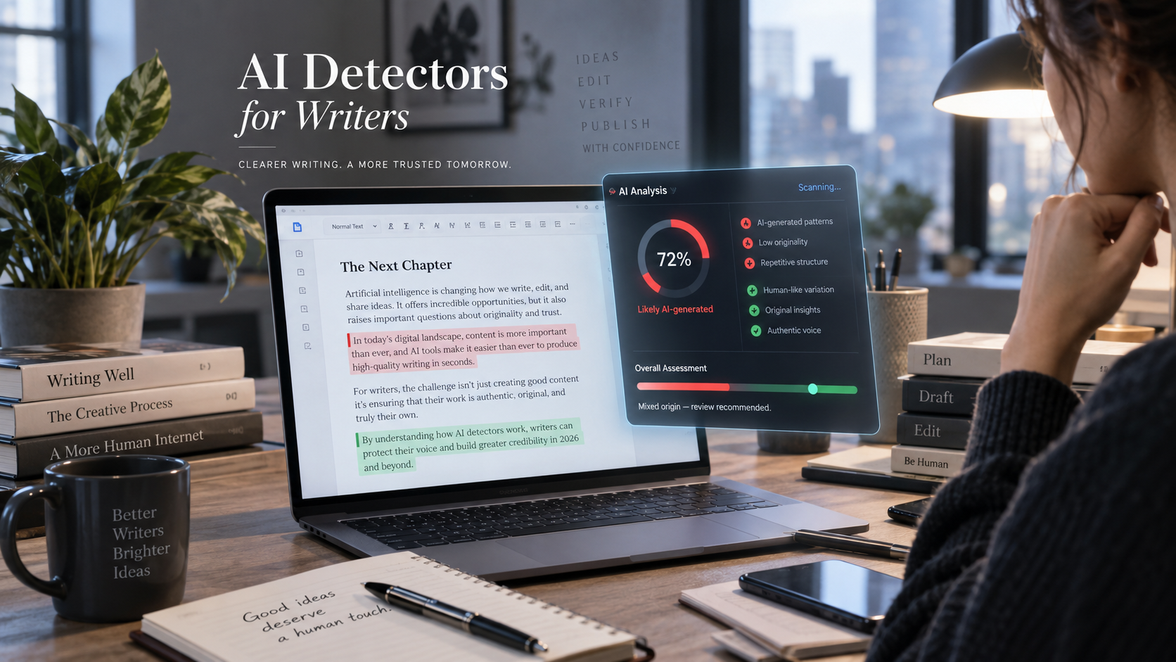 Best AI Detectors for Writers in 2026