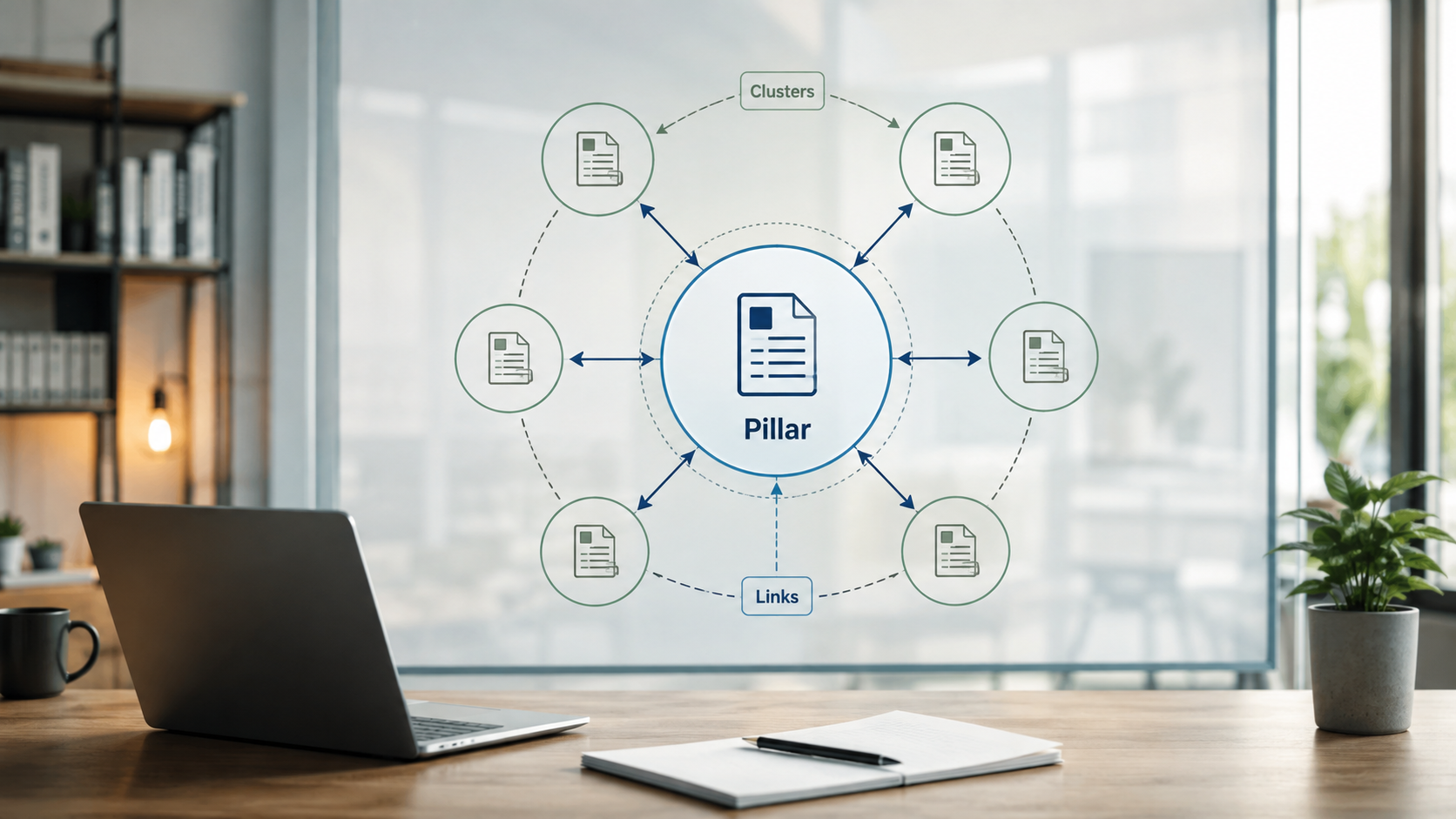 The Topic Cluster Model, Explained: How Pillars, Clusters, and Links Work as One System